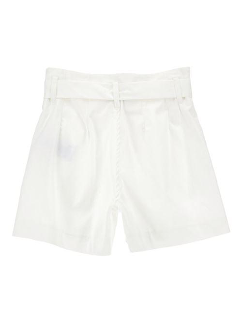 Shorts bambina Philosophy panna con cintura PHILOSOPHY KIDS | I1G40473010001